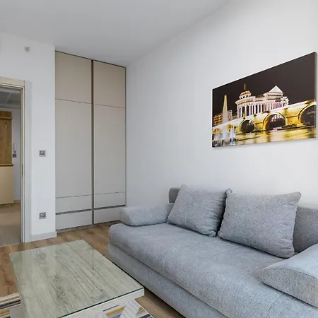 Apartman Cevahir Sky 2br Family Apt, Fitness & Szkopje